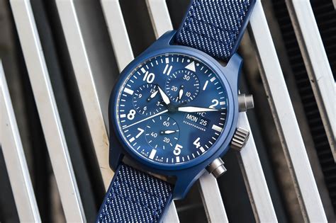 iwc blue ceramic|iwc top gun colors.